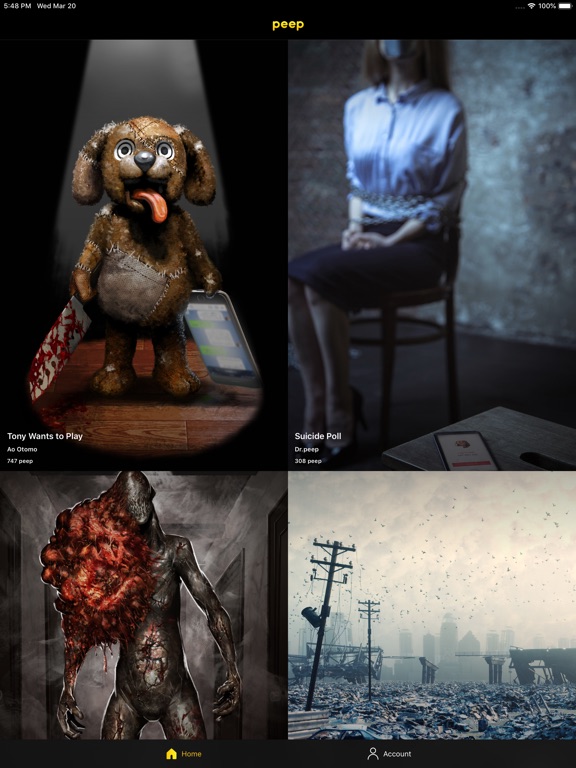 peep - Chat Story App image #1