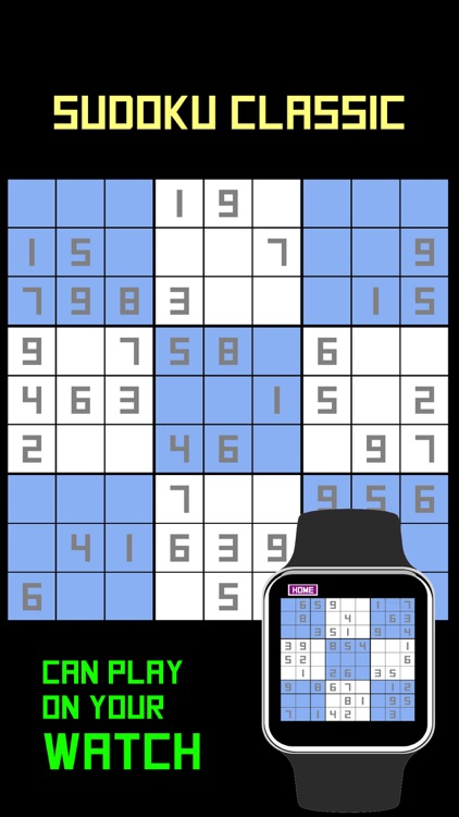 Sudoku Classic : Watch & Phone