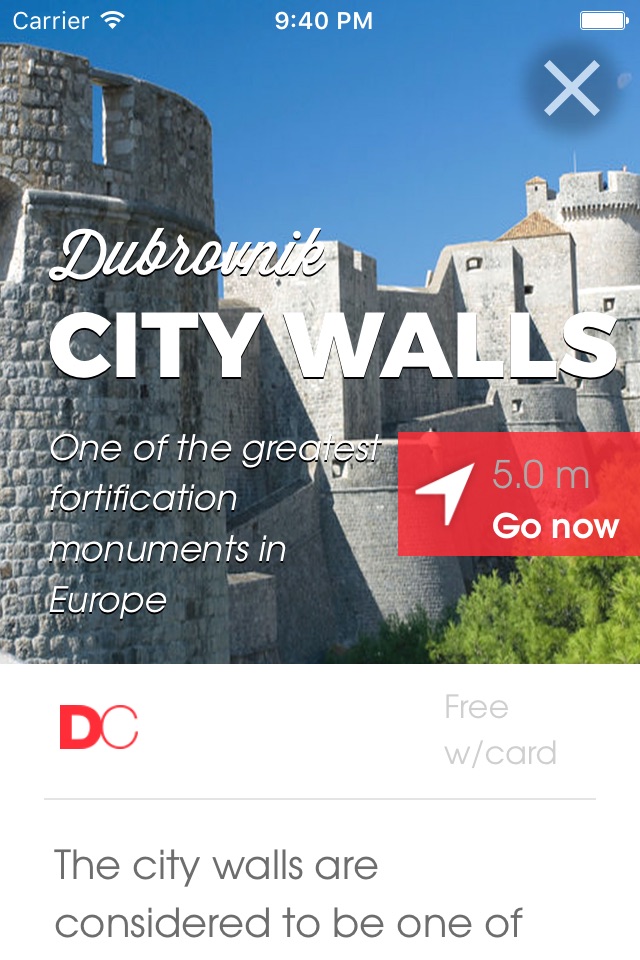 Dubrovnik Card App screenshot 4