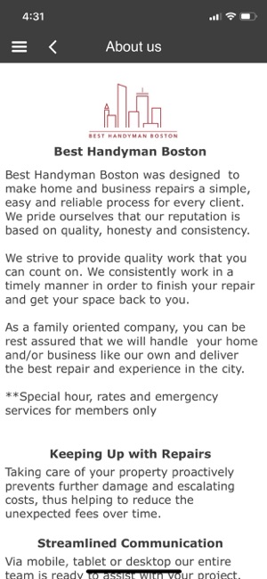 Best Handyman Boston(圖5)-速報App