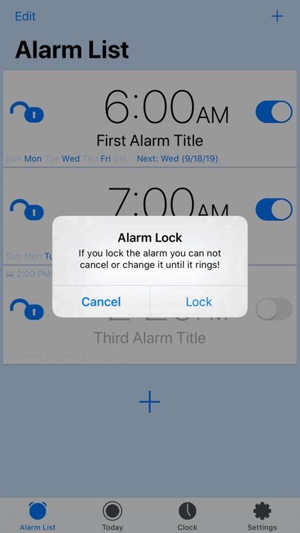 Memory Alarm Clock screenshot-8