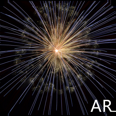 Real AR fireworks