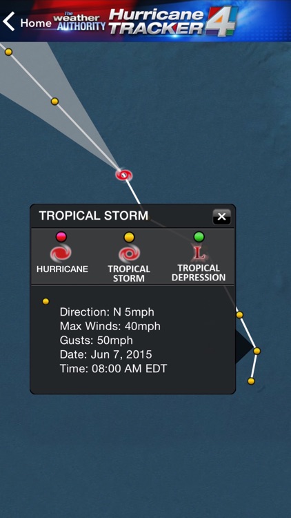 WJXT Hurricane Tracker screenshot-3