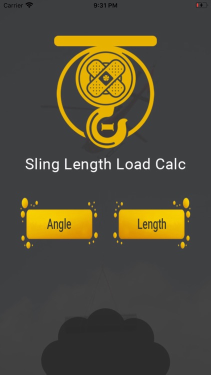 Sling Length Load Calc