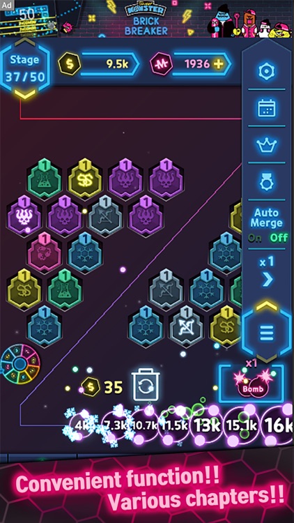 Neon Merge Defense screenshot-7