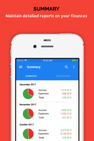 Fast Budget - Expense Manager screenshot 2