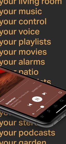Sonos app screenshot