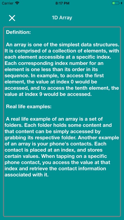 AR Data Structures