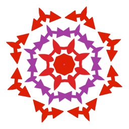 Valentine Kaleidoscope Animate