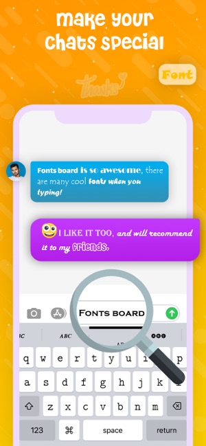 Fonts for Instagram Keyboard+(圖3)-速報App