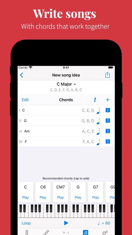 Piano Chords and Scales Pro screenshot-4