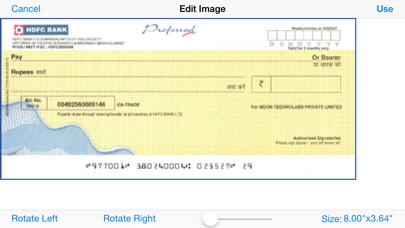 How to cancel & delete Print Cheque from iphone & ipad 2