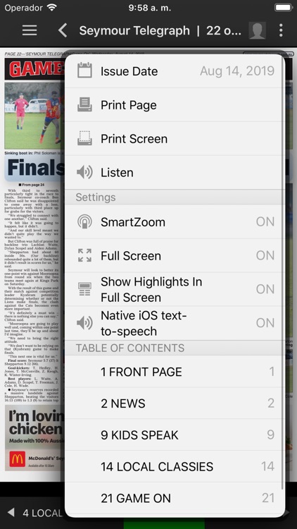 Seymour Telegraph screenshot-4