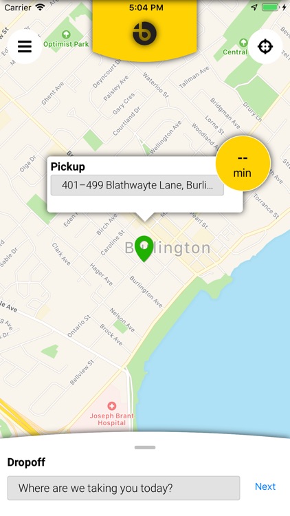 Burlington Taxi, Ontario