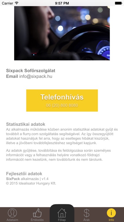 Sixpack Sofőrszolgálat