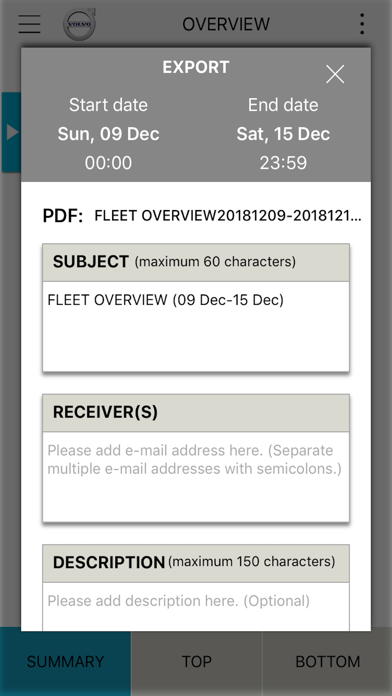 Screenshot #1 pour Volvo Connect Buses