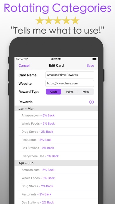 Reward Check: Credit Card Help screenshot 2