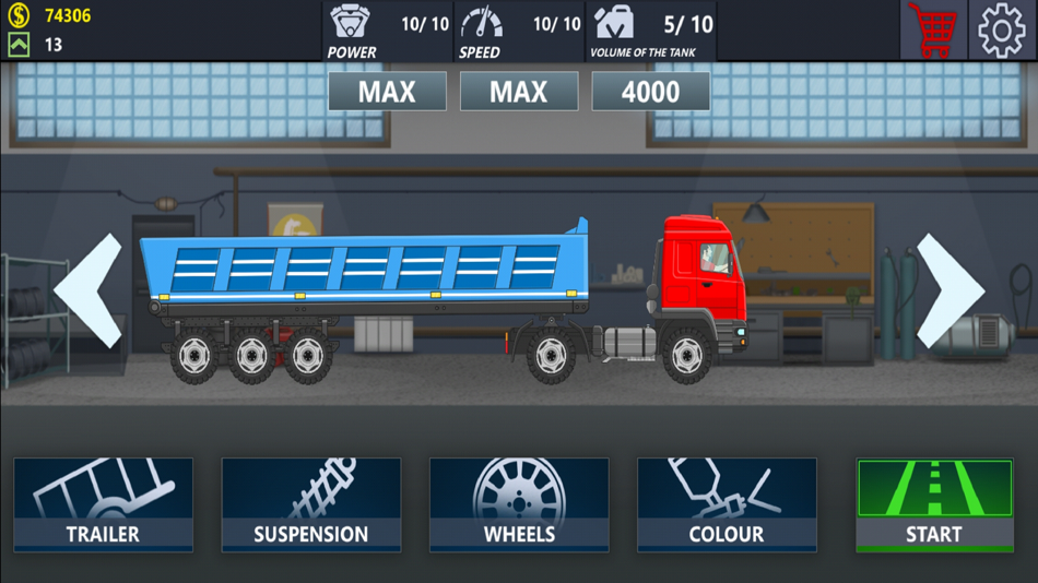 Trucker real wheels много