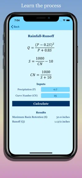 Game screenshot Hydrology Calculator hack