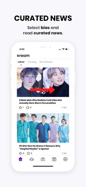 Kream - Trivia, Video & News(圖5)-速報App