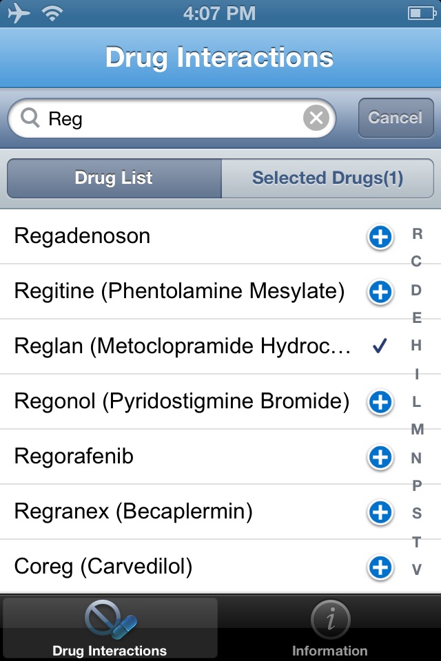 Micromedex Drug Interactions screenshot 4