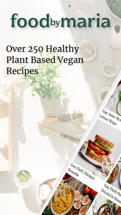 foodbymaria - Vegan Recipes screenshot-0