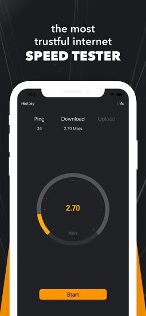 Speed Test - Wifi, 5G, 4G & 3G