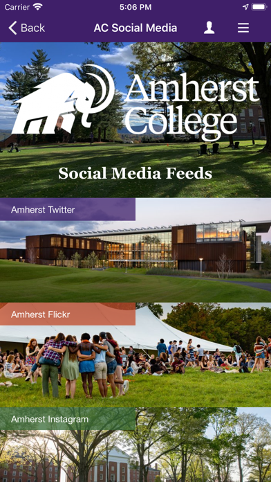 How to cancel & delete Amherst College from iphone & ipad 2