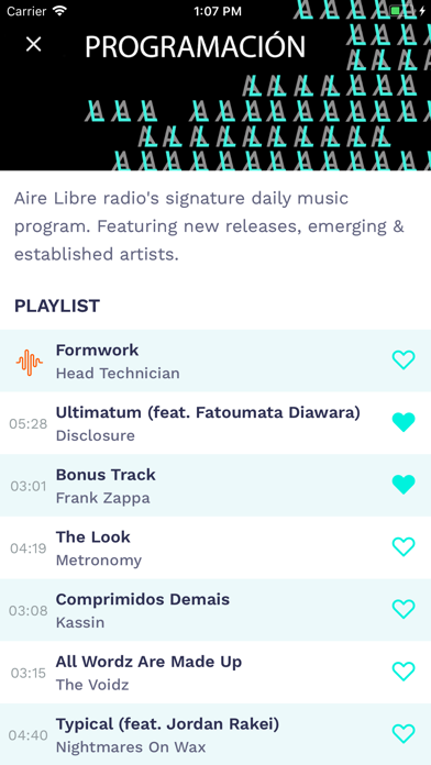 Aire Libre FM screenshot 2