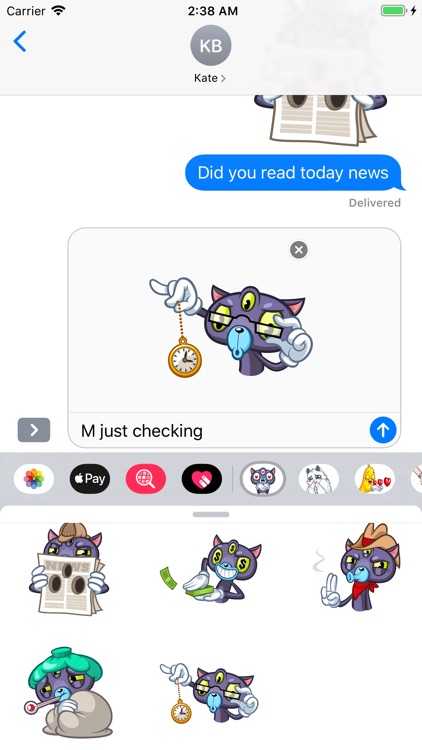 Psy Cat Stickers screenshot-5