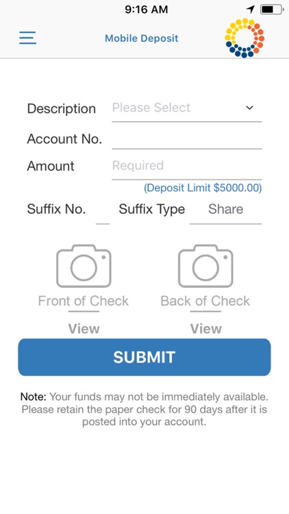 Self-Help CU Mobile Banking screenshot-3