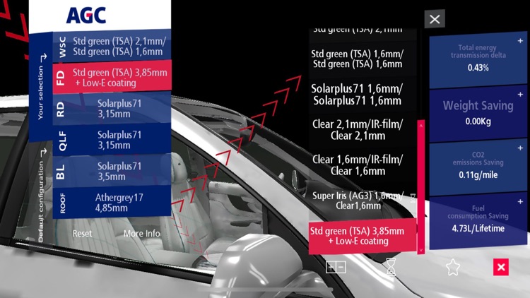 AGC Automotive EU Configurator