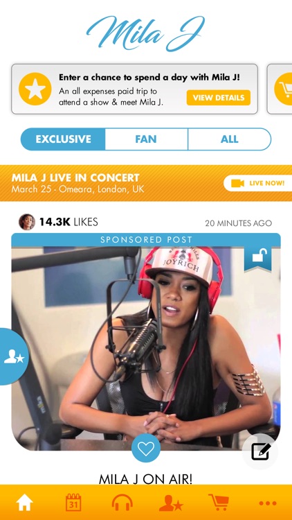 Mila J Official App