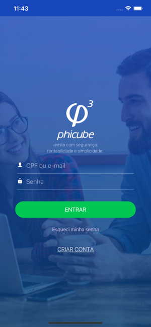 PhiCube Mobile - Ações, Cripto