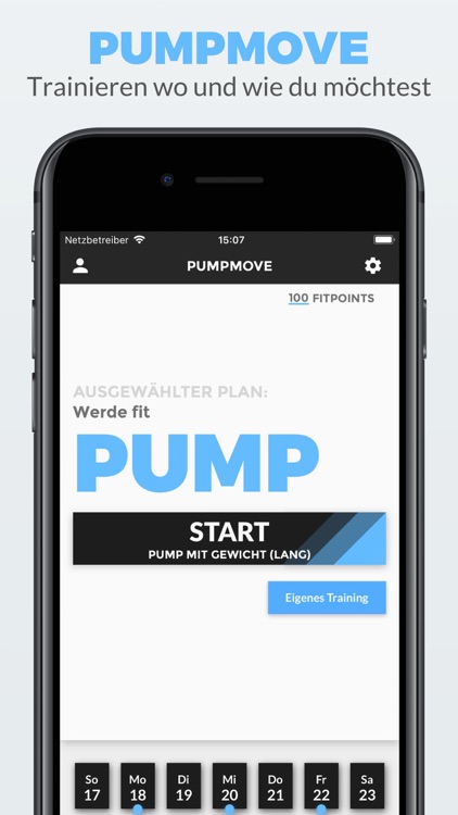 PUMPMOVE Performance Workout