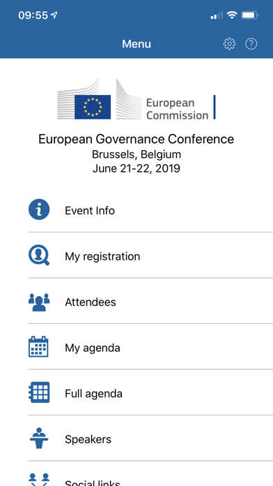 Events@EU screenshot 2