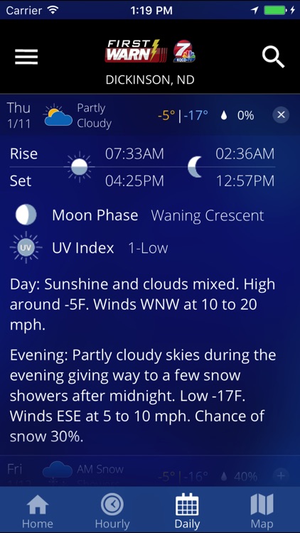 KQCD-TV First Warn Weather screenshot-4