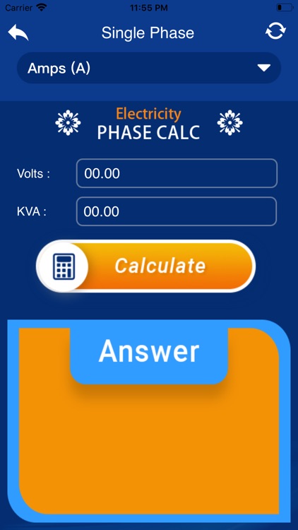 Electricity Phase Calc