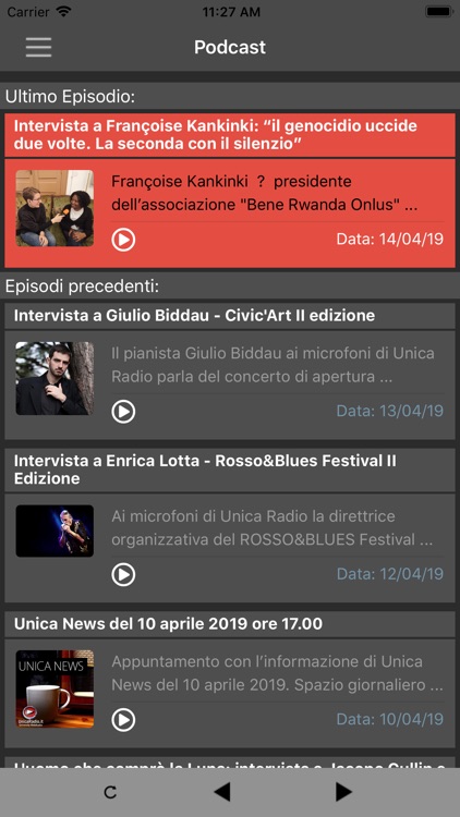 Unica Radio Cagliari screenshot-4