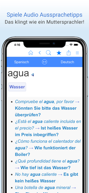 Deutsch+Spanisch Wörterbuch(圖5)-速報App