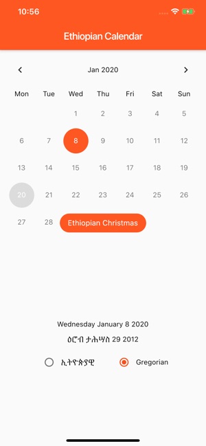 Ethiopian Calendar & Converter(圖3)-速報App