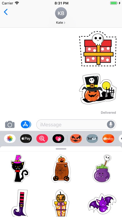 Halloween Stickers ·