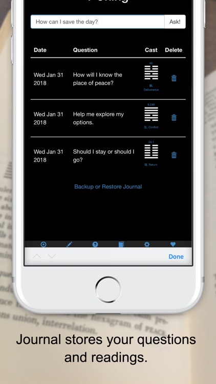 I Ching App of Changes