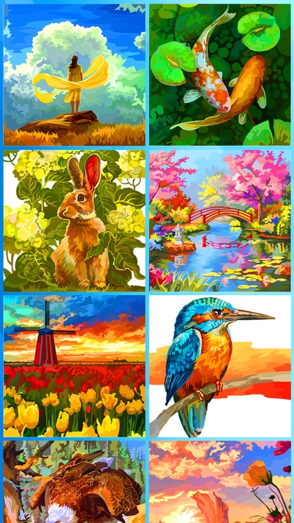 Color by Number for adults screenshot-4