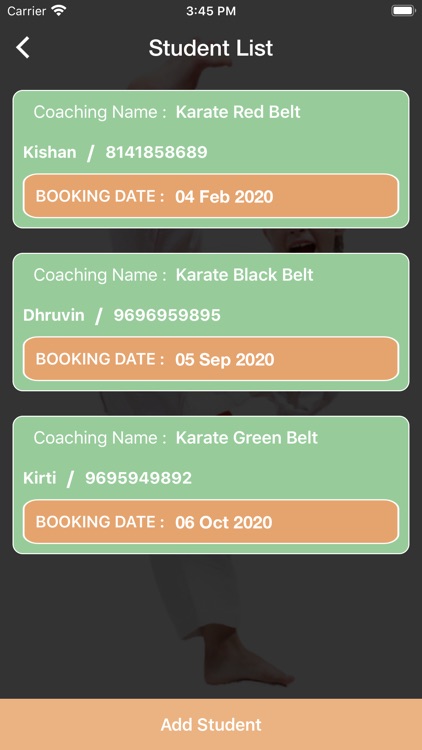 Karate Coaching Manager screenshot-5