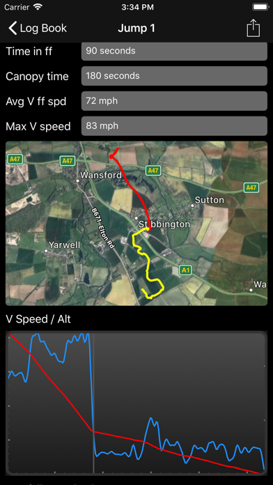 How to cancel & delete Skydive Logger from iphone & ipad 3