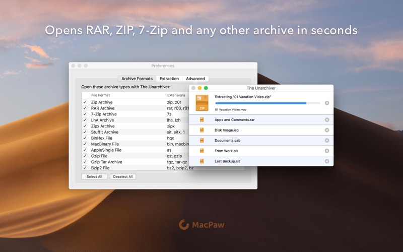 download unarchiver for windows