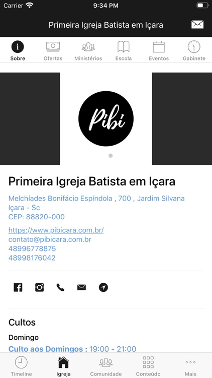 Primeira Igreja Batista Içara