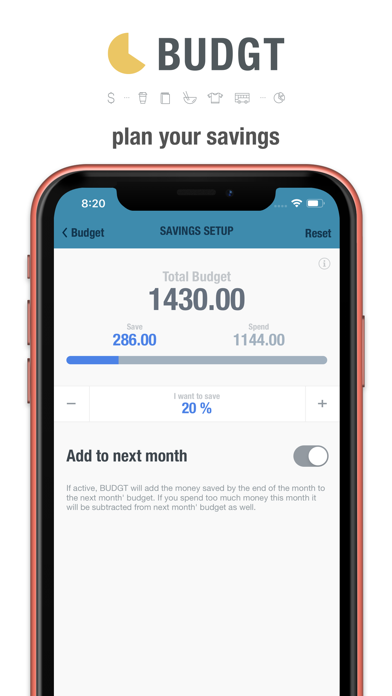 BUDGT - Daily Finance screenshot1