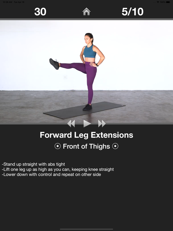 App Shopper Daily Leg Workout Trainer Healthcare Fitness